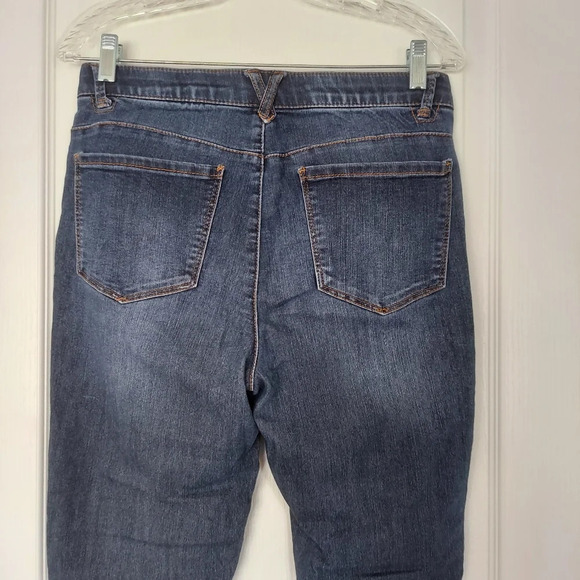 Democracy Ab Technology Raw Hem Skinny Jeans Size 8 - Picture 5 of 10